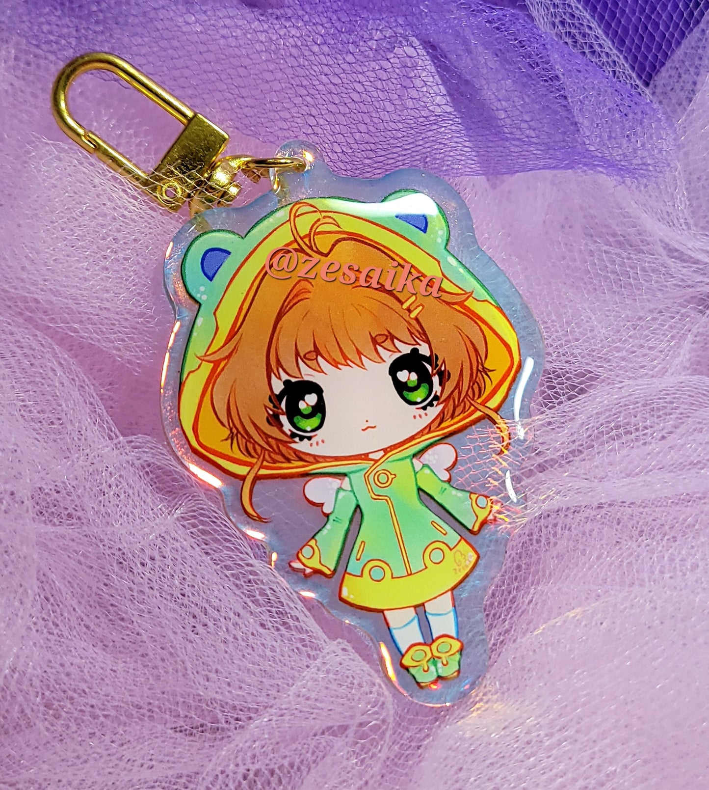 Holographic Acrylic Keychains