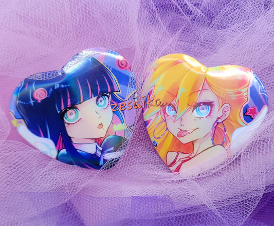 PSwG Heart Pins